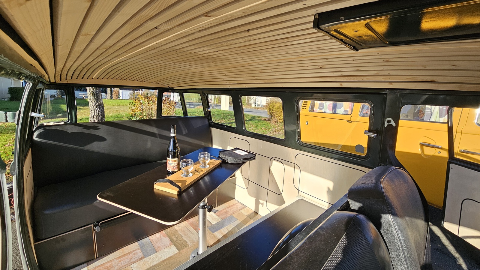 aménagement vw combi split